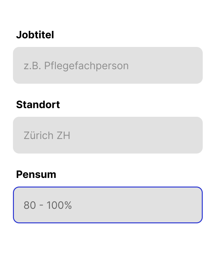 Step 1 - Job definieren