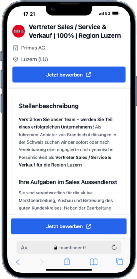 Step 3 - Mobile Landingpages